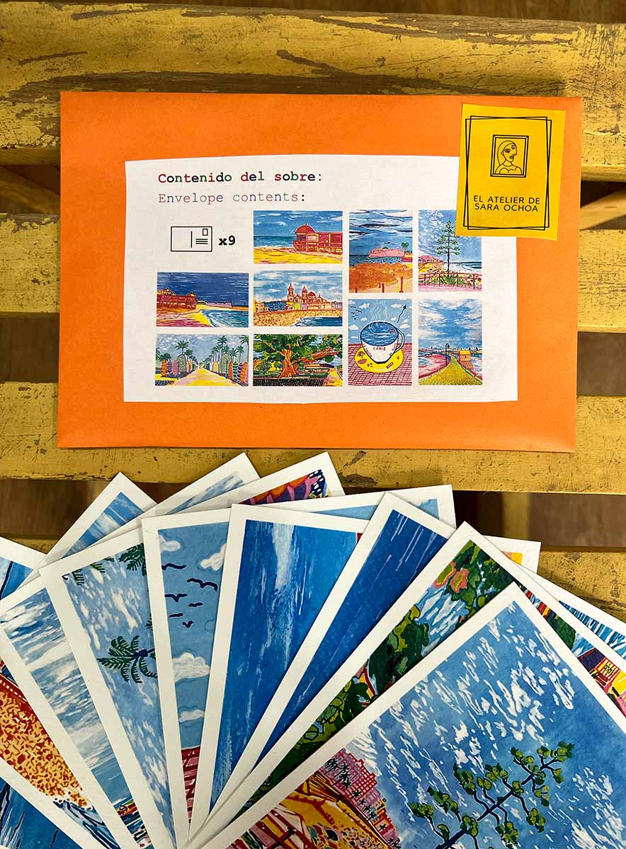 SOBRE POSTALES