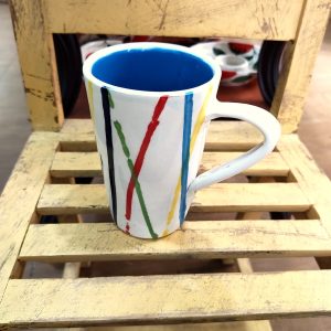 TAZA RAJITAS COLORADAS 14cm